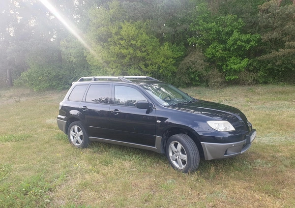 Mitsubishi Outlander cena 13500 przebieg: 377800, rok produkcji 2006 z Dębno małe 29
